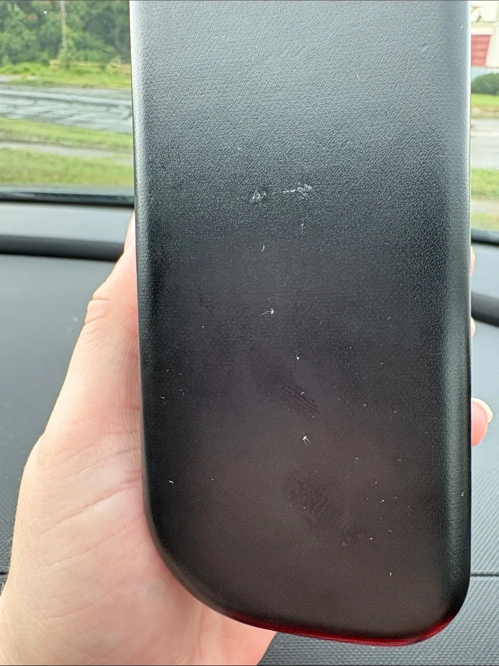 Coach eye glass case